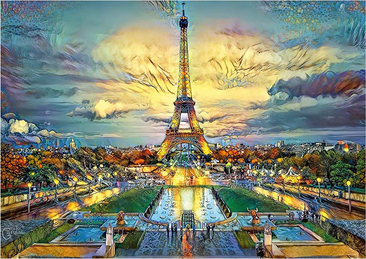 Пазл Educa 500 Eiffel Tower (19621)