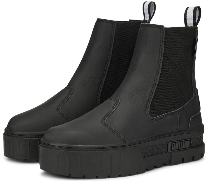 Bocanci pentru damă Puma Mayze Chelsea Pop Wns Puma Black 37.5