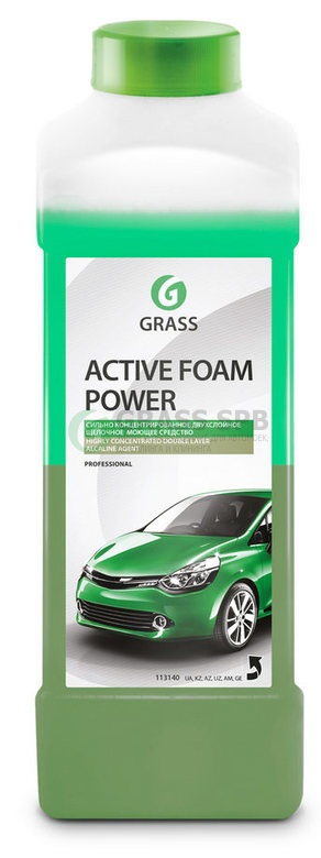 Автошампунь Grass Active Foam Power 1l