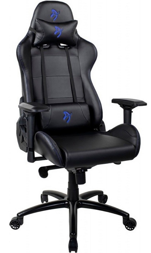 Геймерское кресло Arozzi Verona Signature PU Black/Blue Logo