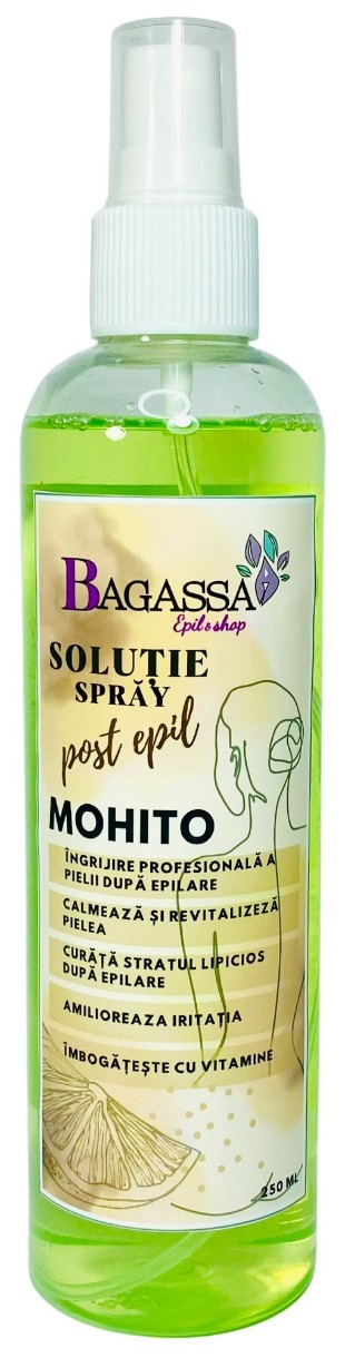 Spray după epilare Bagassa Post Epil Mohito 250ml