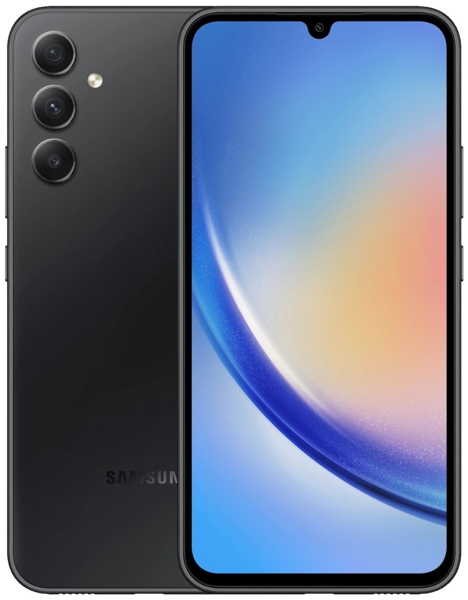 Мобильный телефон Samsung SM-A346 Galaxy A34 5G 6Gb/128Gb Black
