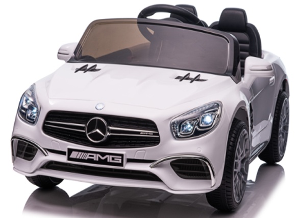 Mașinuța electrica ChiToys Mercedes Benz White (MX602B/3)
