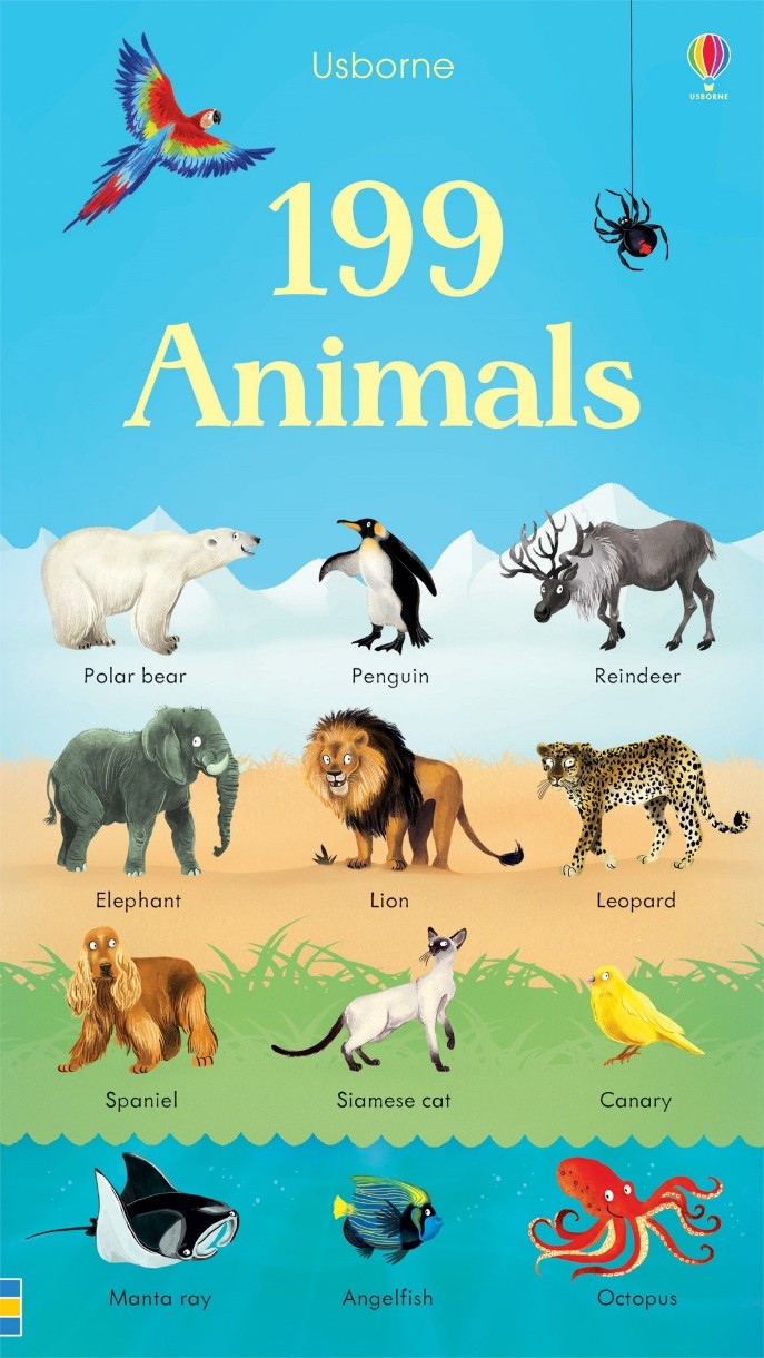 Книга 199 Animals (9781474922135)