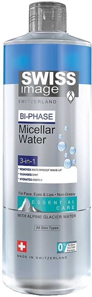 Средство для снятия макияжа Swiss Image Bi-phase Micellar Water 400ml