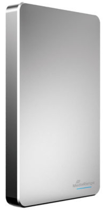 Внешний жесткий диск MediaRange 1Tb Silver (MR996)