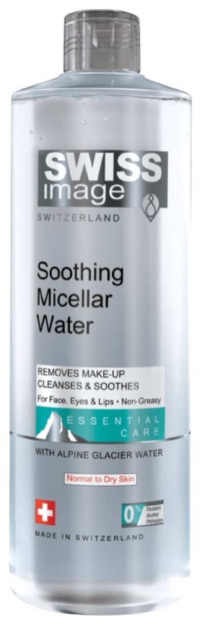 Средство для снятия макияжа Swiss Image Soothing Micellar Water 400ml.