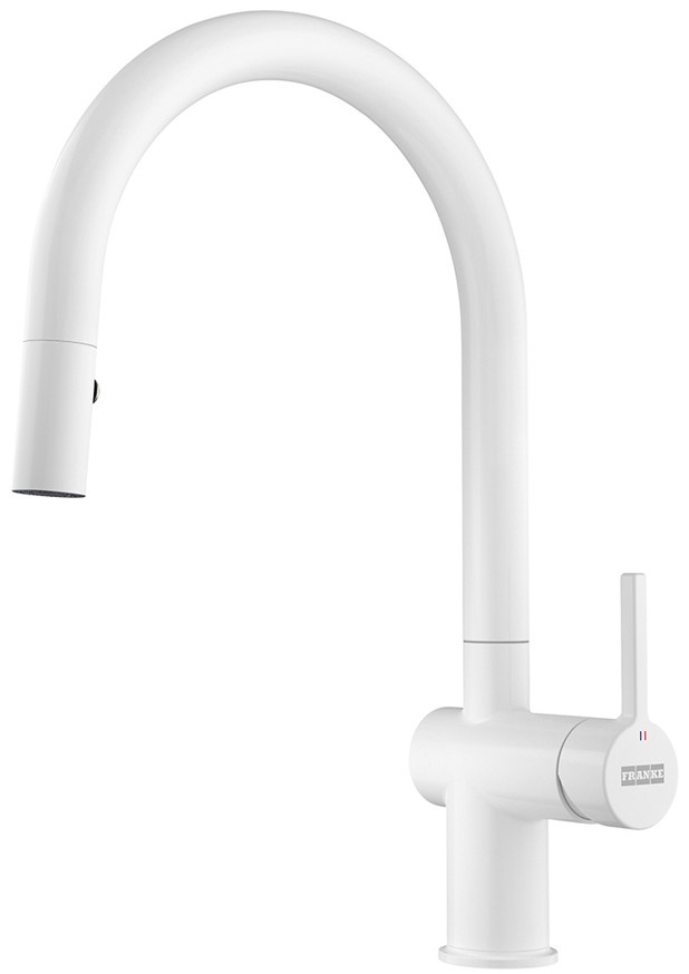 Смеситель для кухни Franke Active J White Matte (115.0653.405)