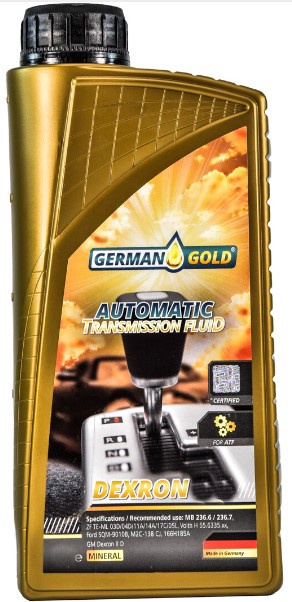 Трансмиссионное масло German Gold ATF Dexron VI 4L