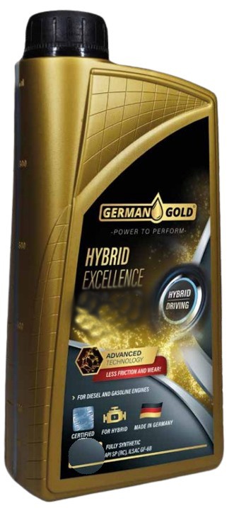 Моторное масло German Gold Hybrid Excellence 0W-20 1L