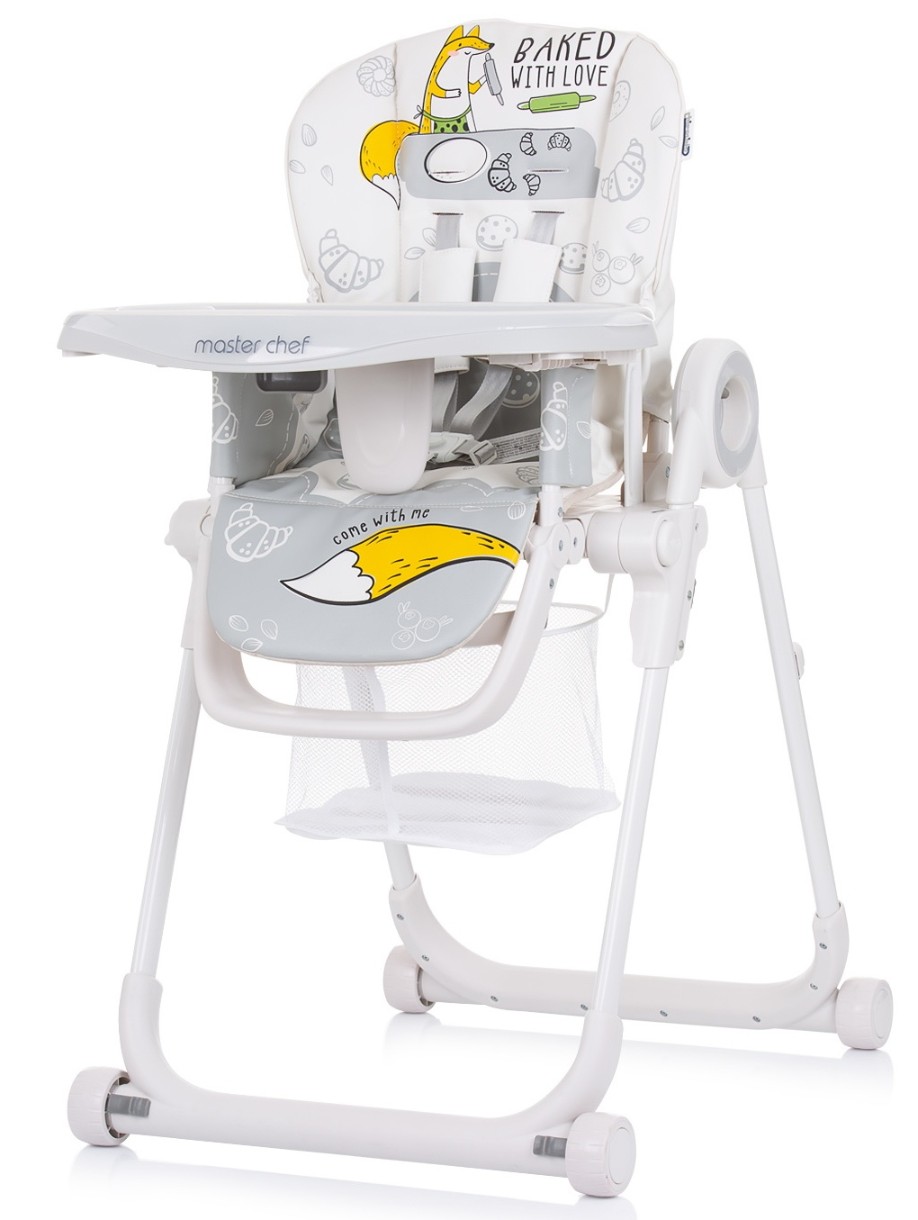 Scaun de masa Chipolino Master Chef Grey (STHMC02301GL)