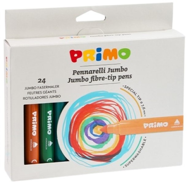 Set carioci Primo 24pcs (604JUMBO24)