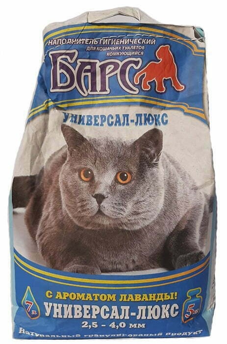 Наполнитель для кошек Барс Universal 4x5kg