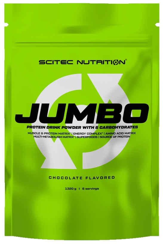 Гейнер Scitec-nutrition Jumbo 1320g Strawberry
