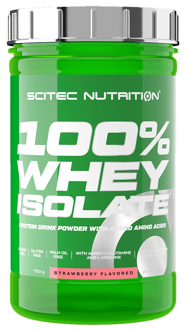 Протеин Scitec-nutrition 100% Whey Isolate 700g Strawberry