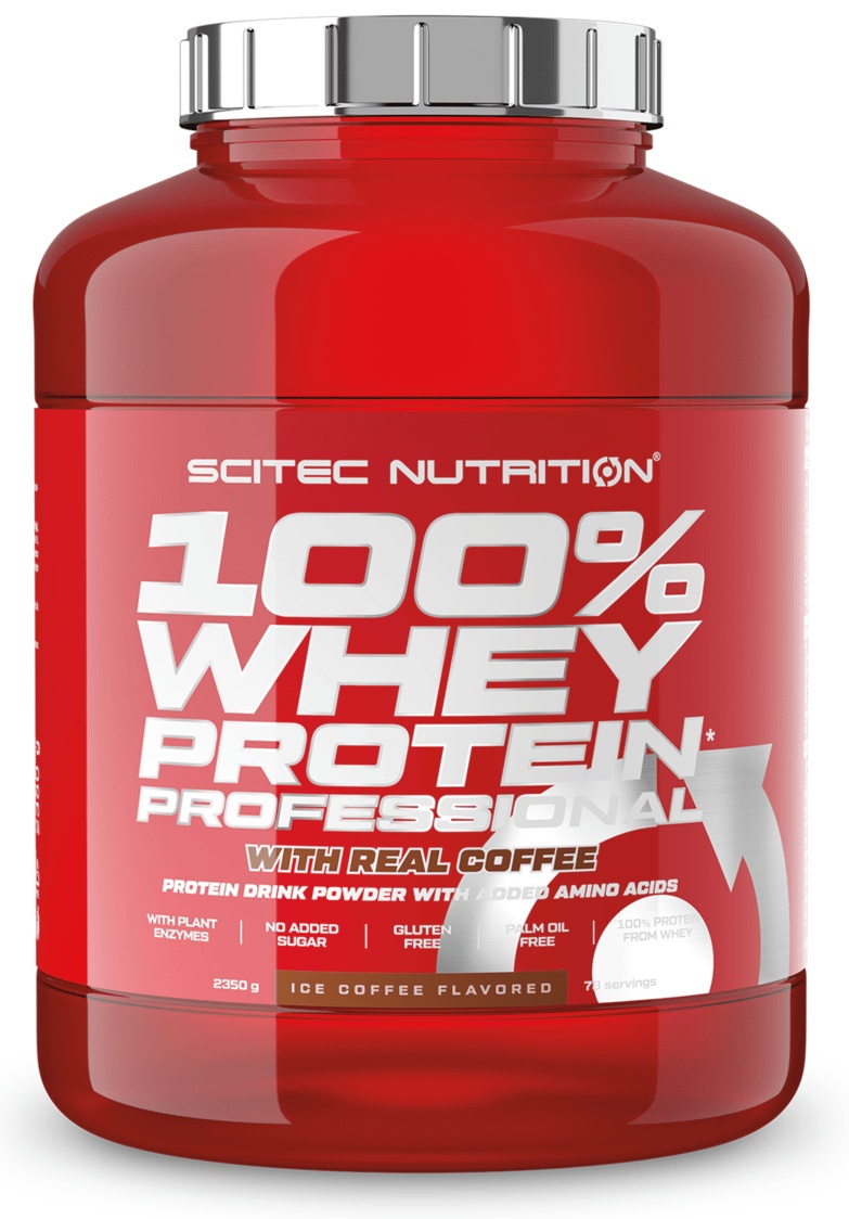 Proteină Scitec-nutrition 100% Whey Protein Professional 2350g Ice Coffee