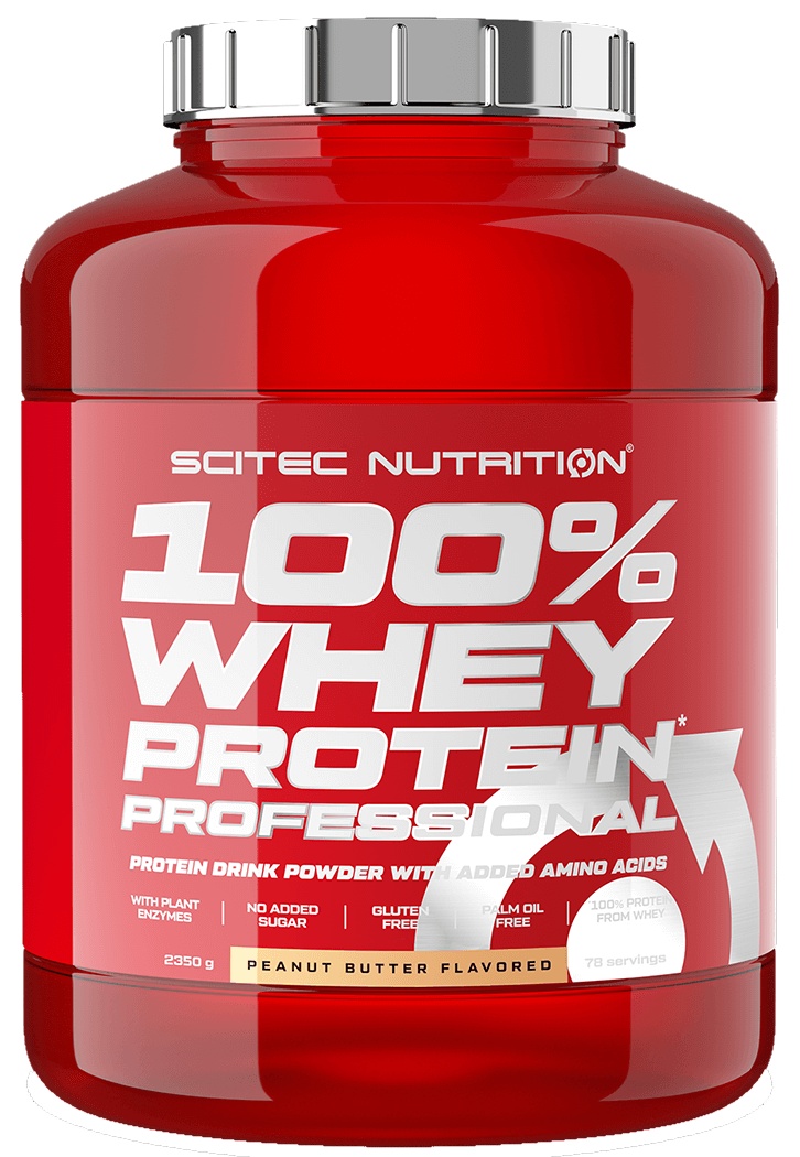 Протеин Scitec-nutrition 100% Whey Protein Professional 2350g Peanut Butter