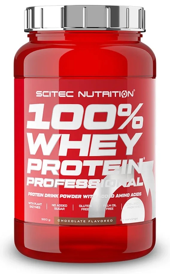 Протеин Scitec-nutrition 100% Whey Protein Professional 920g Chocolate