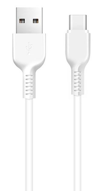 Cablu USB Hoco X20 Flash Type-C 2m White