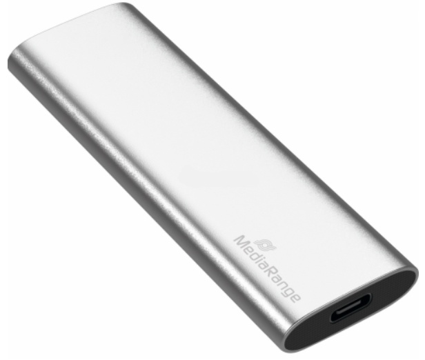 Внешний SSD MediaRange 240Gb Silver (MR1101)