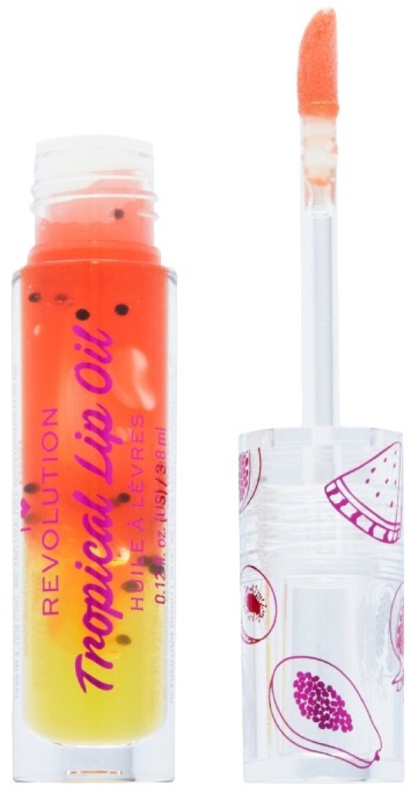 Ulei pentru buze Revolution Tasty Tropical Lip Oil Papaya