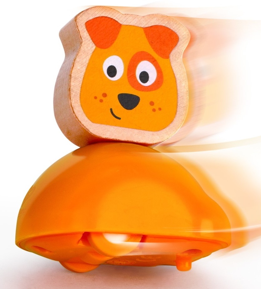 Figurină animală Hape Push&Run Puppy (E0470A)