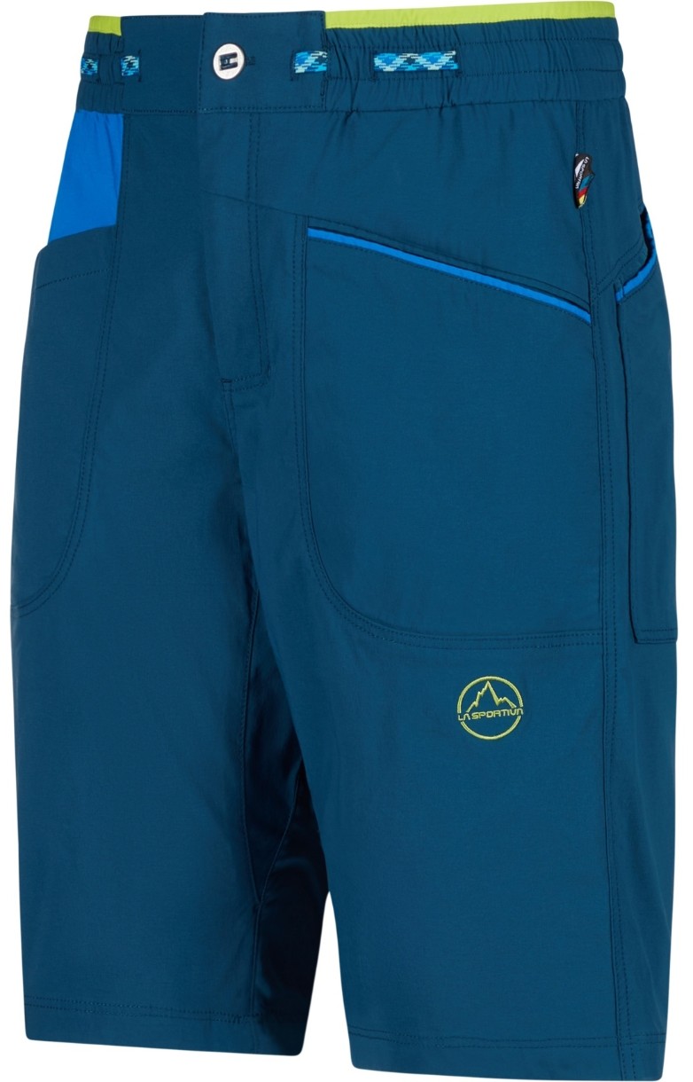 Pantaloni scurți pentru bărbați La Sportiva Belay L Storm Blue/Electric Blue