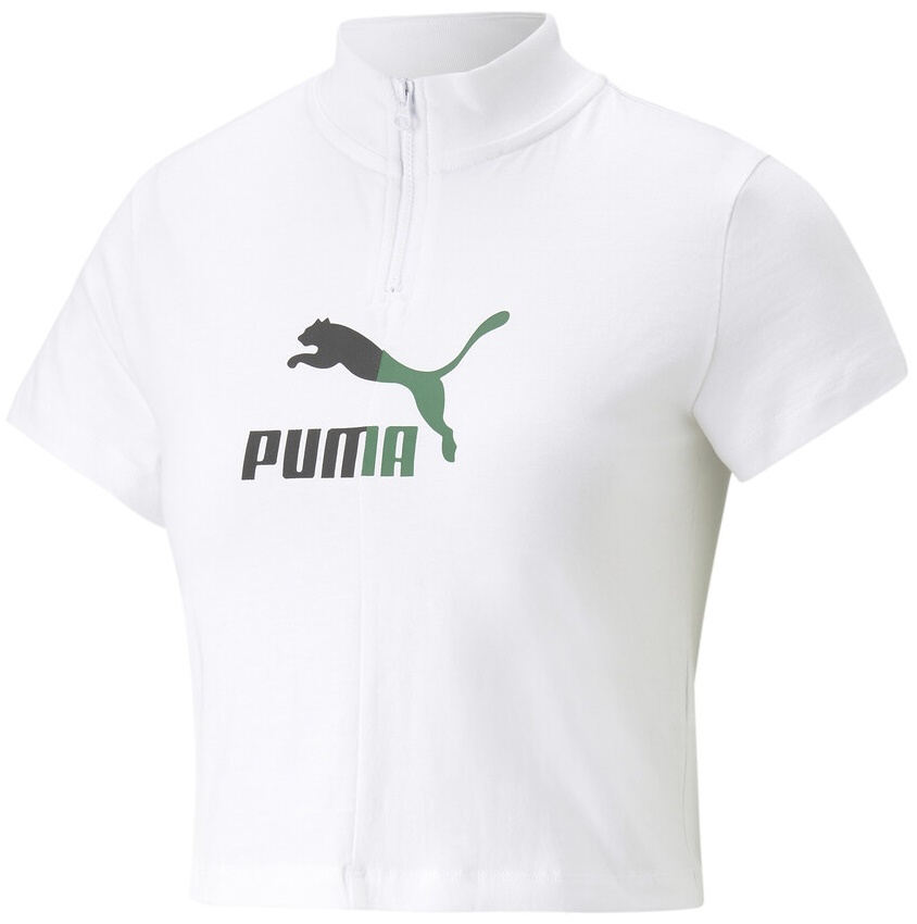 Женская футболка Puma Classics Archive Remastered Tee Puma White S