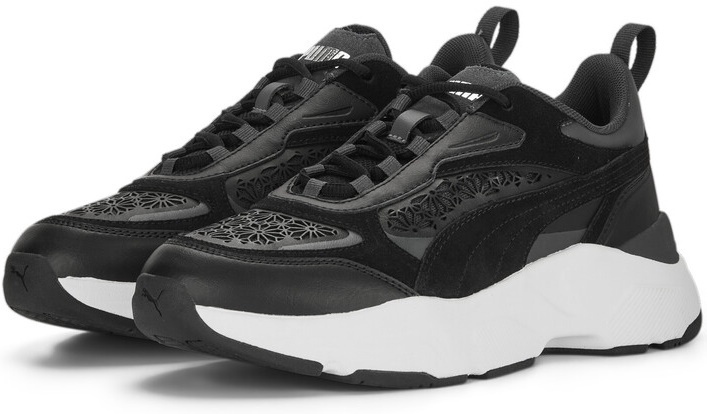 Кроссовки женские Puma Cassia Laser Cut Puma Black/Strong Gray 37