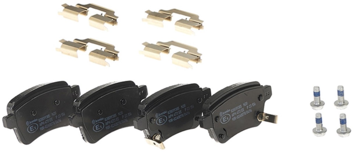 Set placute frână Brembo P 23 156