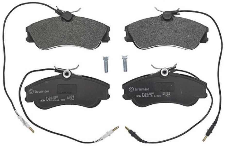 Комплект тормозных колодок Brembo P 61 060