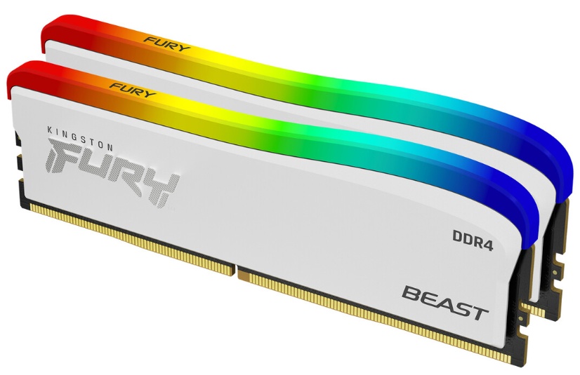 Оперативная память Kingston Fury Beast 16Gb DDR4-3200MHz Kit (KF432C16BWAK2/16)