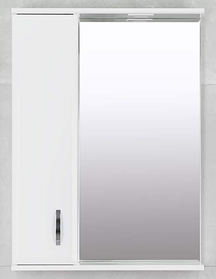 Шкаф с зеркалом Bayro Tory 600x750 L (113395)