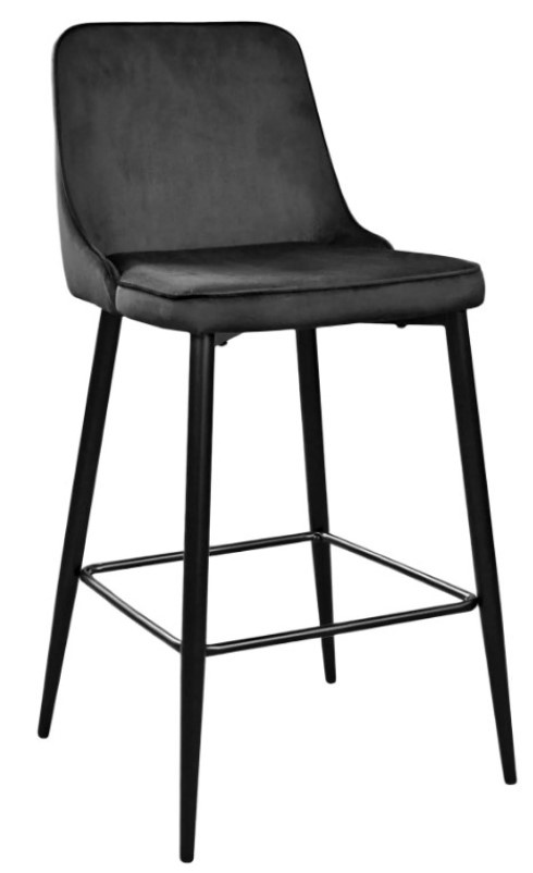 Барный стул Deco Clasic Black/Black Legs