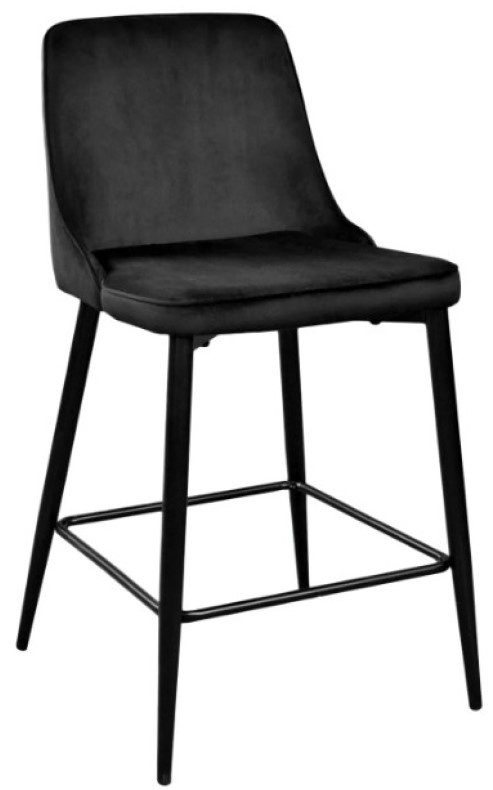 Барный стул Deco Clasic Small Black/Black Legs
