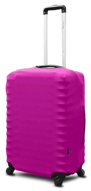 Чехол для чемодана Coverbag Dawing S Fuchsia
