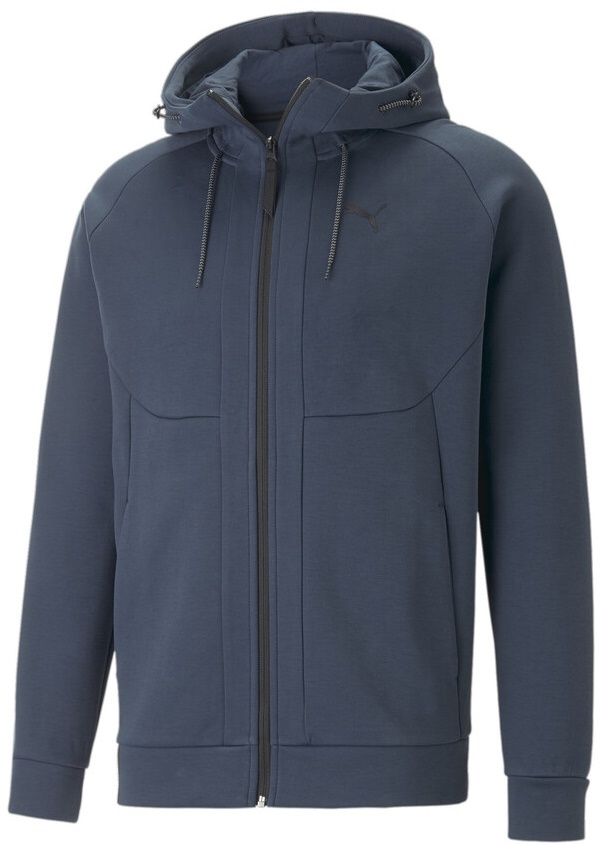Hanorac pentru bărbați Puma Pumatech Full-Zip Hoodie Dk Dark Night XS