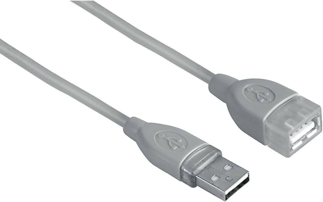 Cablu USB Hama USB 2.0 Shielded Grey 0.50m (39723)