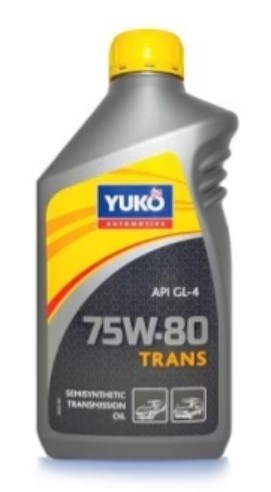 Трансмиссионное масло Yuko Trans GL-4 75W-80 1L