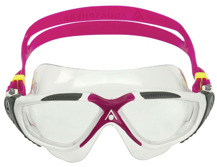 Очки для плавания Aqua Sphere Vista Aqua White/Raspberry/Clear