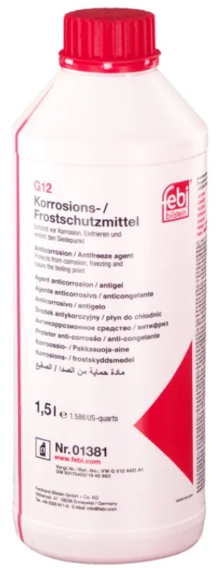 Antigel Febi Bilstein G12 Concentrat Red 1.5L (01381)