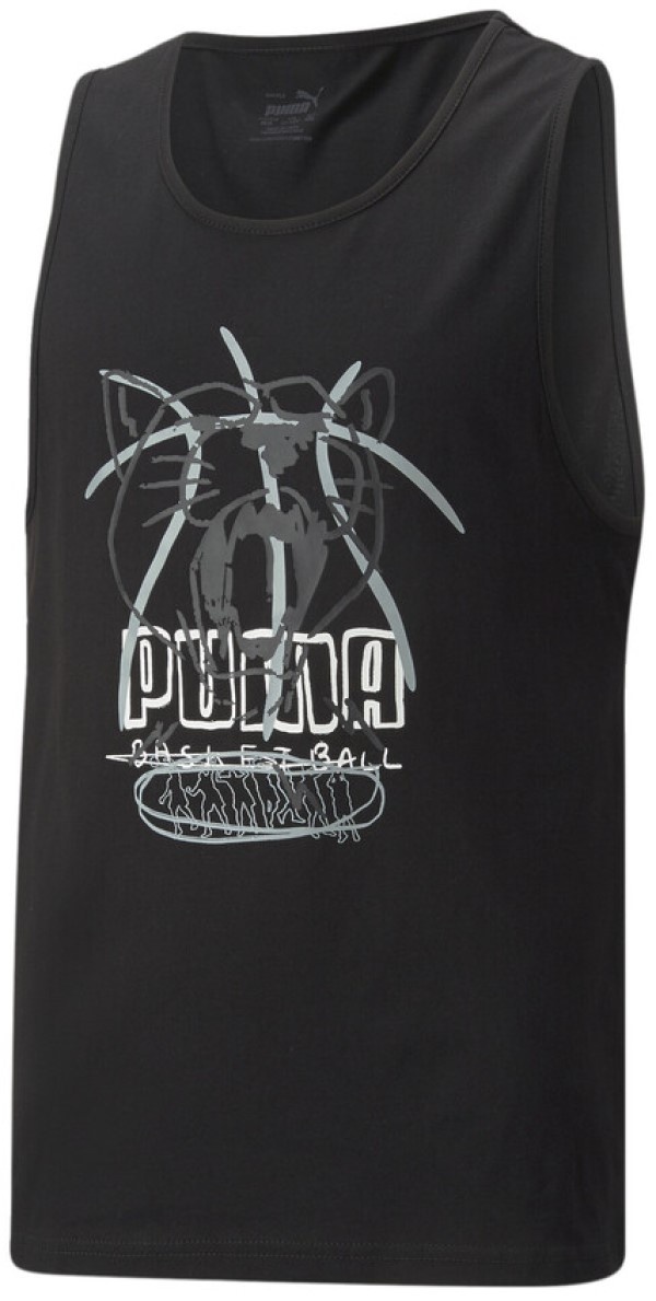 Детская майка Puma Basketball Tank B Puma Black 164