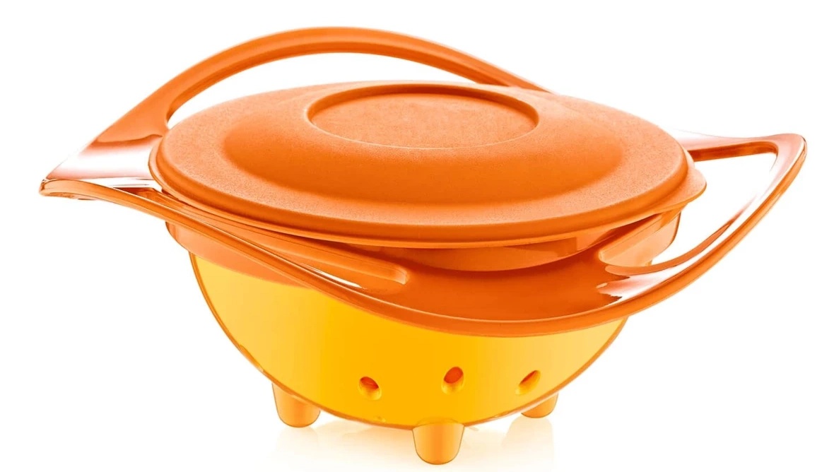 Bol multifuncțional BabyJem Amazing Bowl Orange (350)