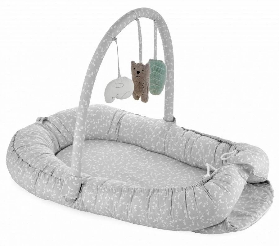 Cuib pentru bebelúș BabyJem Between Parents Grey (489)