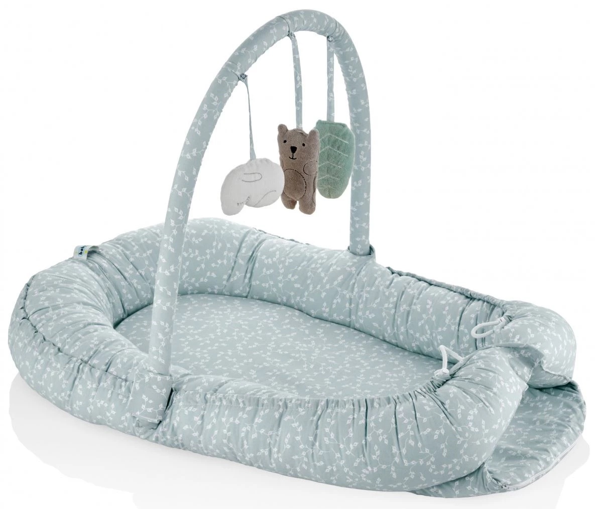 Cuib pentru bebelúș BabyJem Between Parents Mint (489)