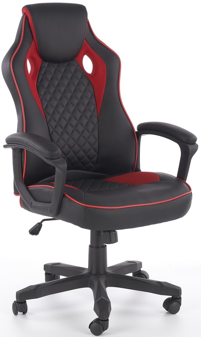 Офисное кресло Halmar Baffin Black/Red