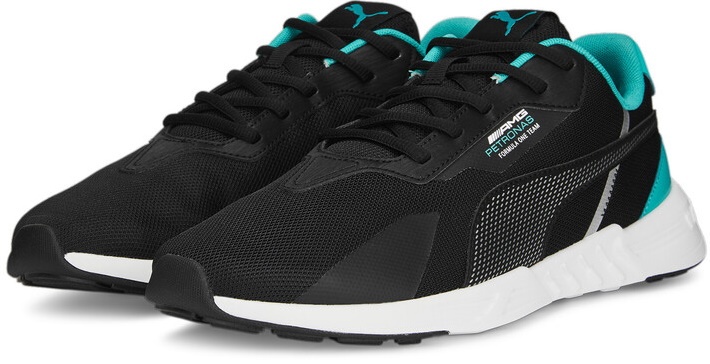 Кроссовки мужские Puma Mapf1 Tiburion Puma Black/Spectra Green 47 (30719804)