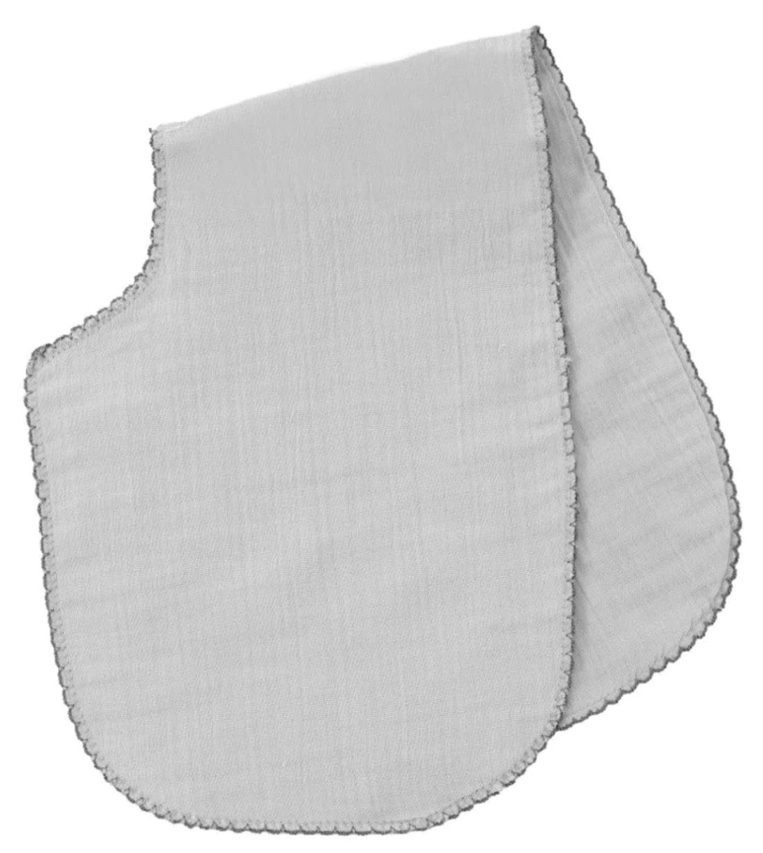 Слюнявчик BabyJem Grey (804)