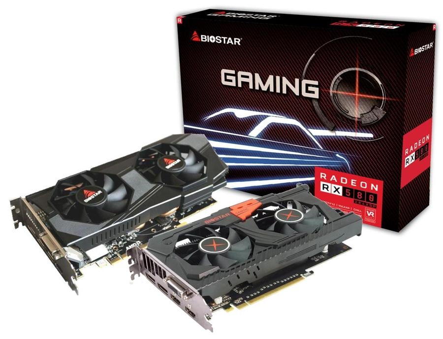 Placă video Biostar Radeon RX 580 8GB GDDR5 (VA5815RV82)