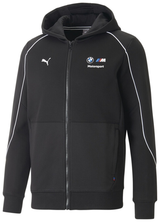 Мужская толстовка Puma Bmw Mms Hdd Sweat Jkt Puma Black M